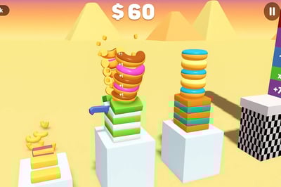 A screenshot of a game called Slice Master.